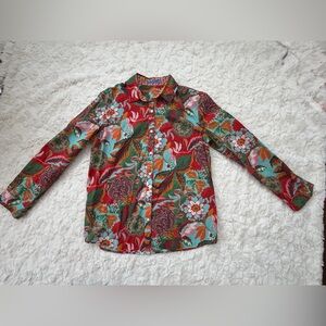 J. McLaughlin Women’s Floral Shirt